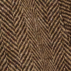 Brown Khaki Herringbone