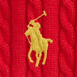 Set mit Polo-Strickjacke und Rock