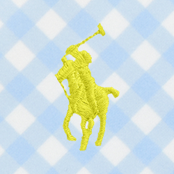 Blue Gingham W/ Yellow