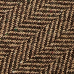 Brown Khaki Herringbone