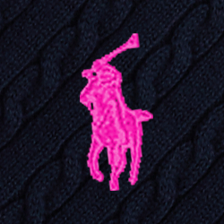 Rl Navy W/ College Pink
