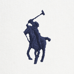 Papierweiß/Navy