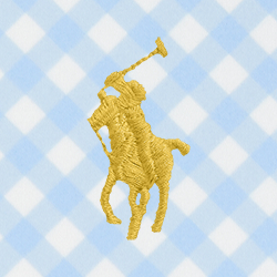 Blue Gingham W/ Yellow