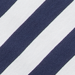 Navy/Weiß gestreift