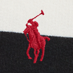 Polo Black/Deckwash White