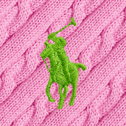 Rose lagune/Vert timon