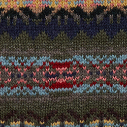 Green Fairisle Multi