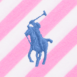 Lagunen-Pink/Weiß