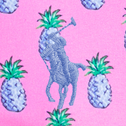 Pink Pineapple Print