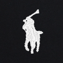 Polo-Schwarz