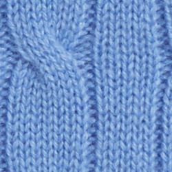 Kaschmirpullover mit Zopfmuster