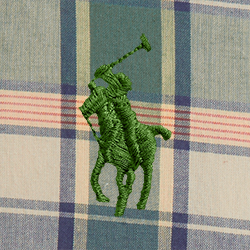 Green Tan Blue Multi