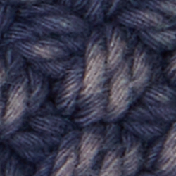 Slide-Buckle Woven Denim Belt