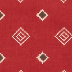 Red/Cream/Brown