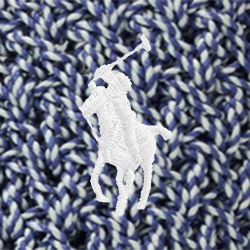Bleu vif/Blanc optique