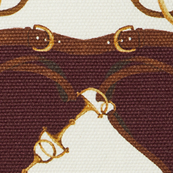 Equestrian Scarf Print/Tan