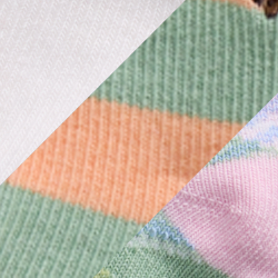 Blanc/Orange/Vert/Rose