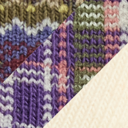 Ivory/ Purple/ Olive