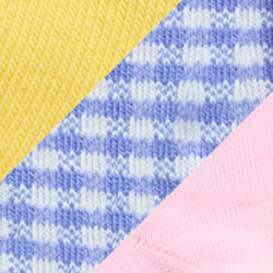 Rosa/amarelo/azul