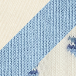 Ivory/Blue
