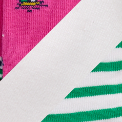 White/Orange/Green/Pink