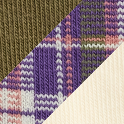 Ivory/Purple/Olive