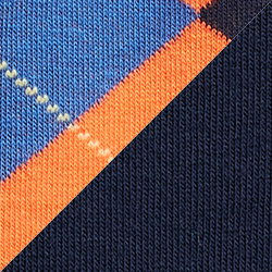 Orange/Navy