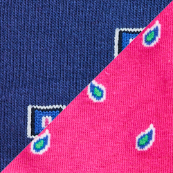 Pink/navy