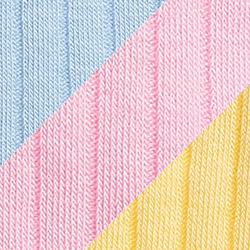 Blau/Rosa/Gelb