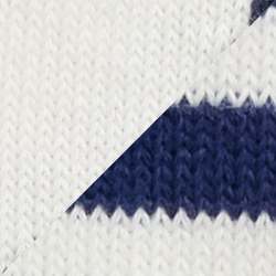 Cream/ Navy