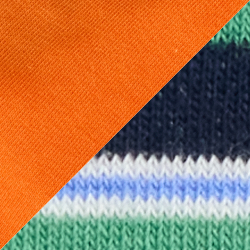 Orange/ Green
