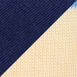 Navy/Creme