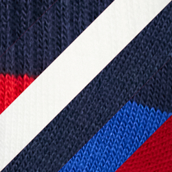 Navy-Red Multi