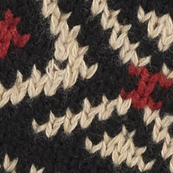 Black/Red/Cream