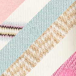 Ivory Pink Blue