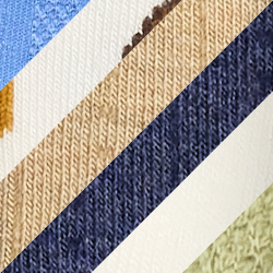 Avena avorio/Denim blu
