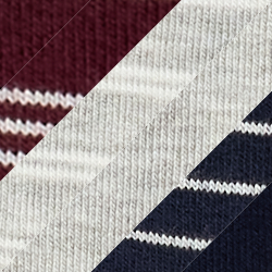Navy Grey Heather Wine