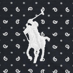 Polo-Schwarz