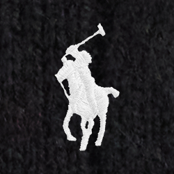 Polo-Schwarz