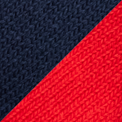 Marineblauw/Rood