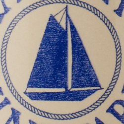 Blau/Weiß