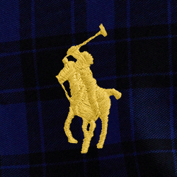 Holiday Check Fall Royal