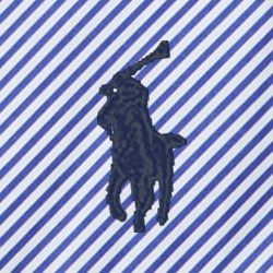Blue/White Bengal Stripe