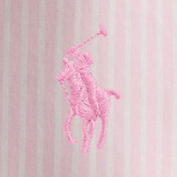 Carmel-Rosa/Weiß