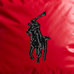 Rot glänzend