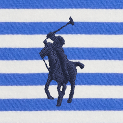 Neues Irisblau/Wei&szlig;