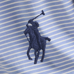 Dress Shirt Blue/White