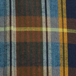 6618 Navy Brown Multi