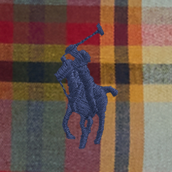 6617 Cream Navy Multi