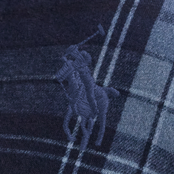Navy Handkerchief Plaid